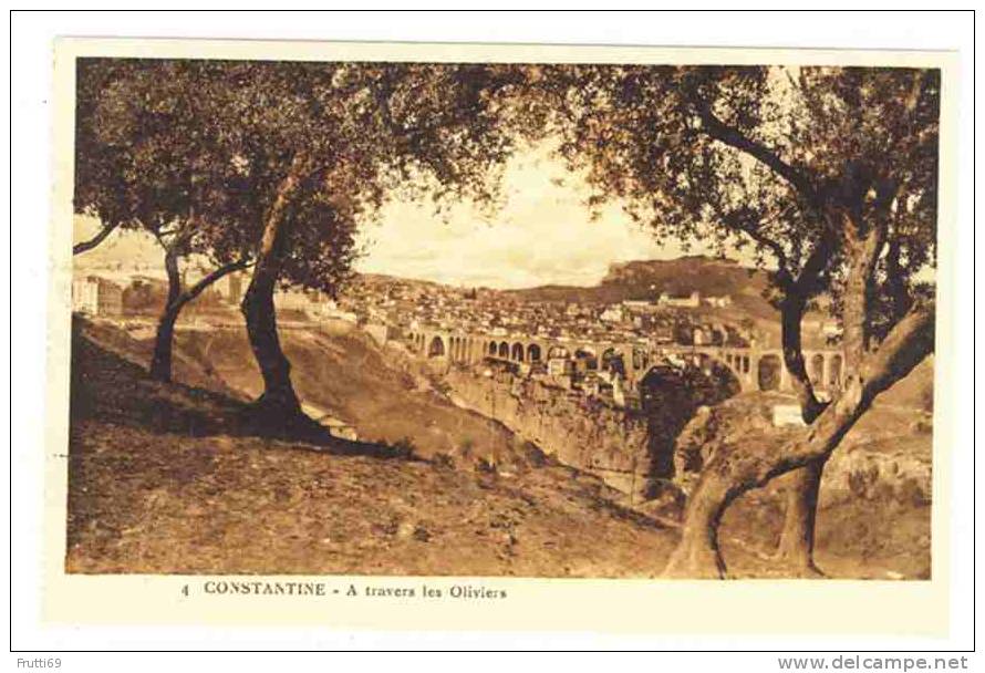 ALGERIA - 0201 Constantine - A travers les Oliviers