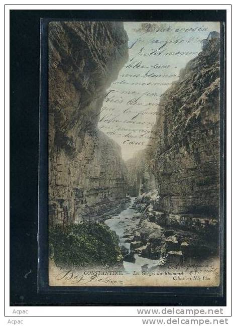CONSTANTINE  les gorges du Rbummel