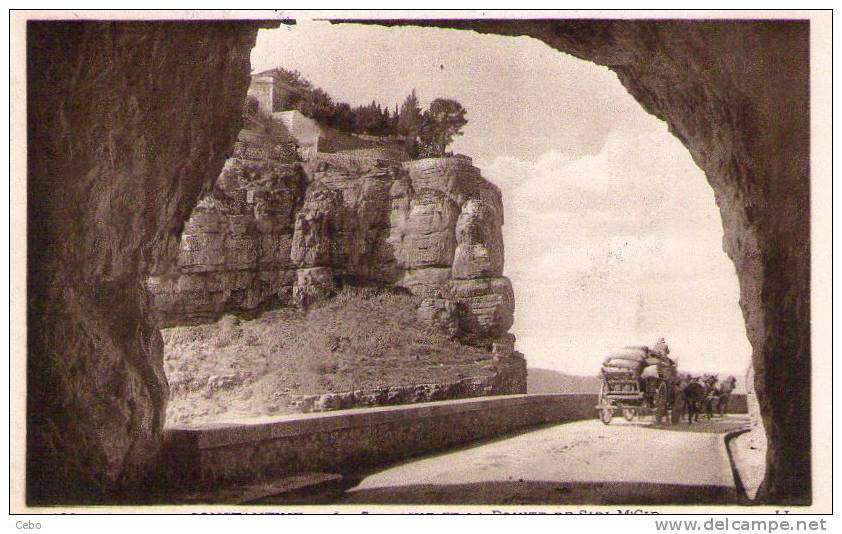 CONSTANTINE La corniche et la pointe de SIDI M'CID