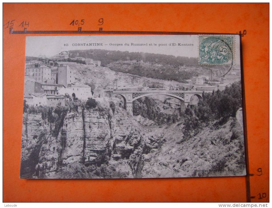 171) constantine pont suspendu  d´el kantara ;gorges du rummel