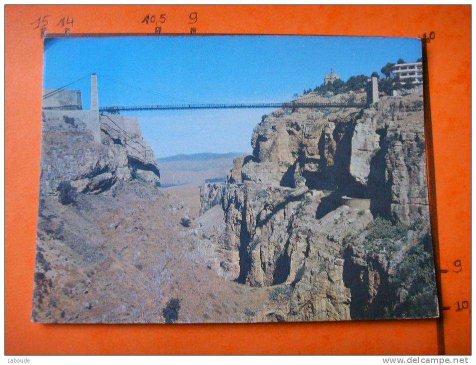 172) constantine pont suspendu  d´el kantara ;gorges du rummel
