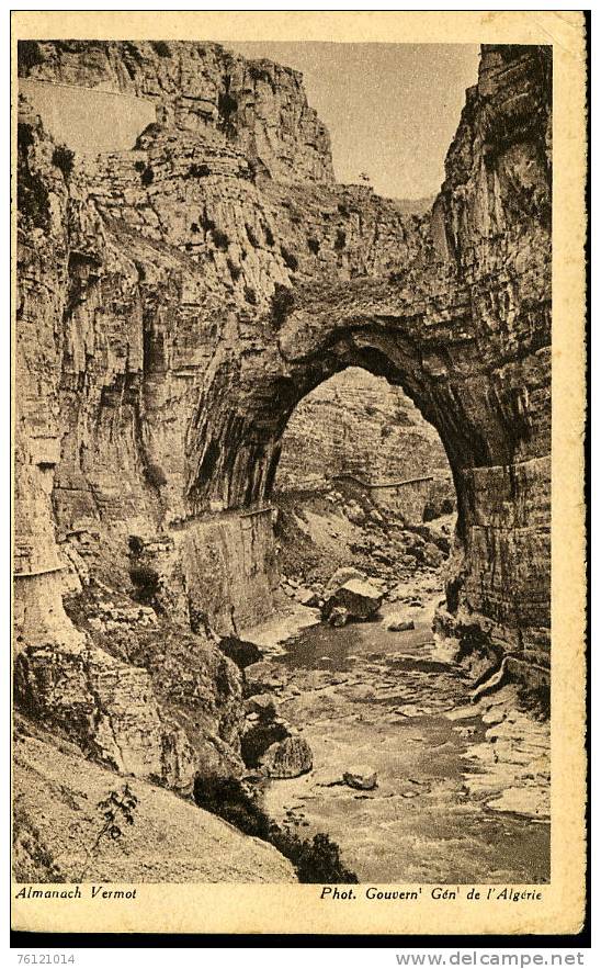 CPA Algérie Constantine Les Gorges du Rhumel