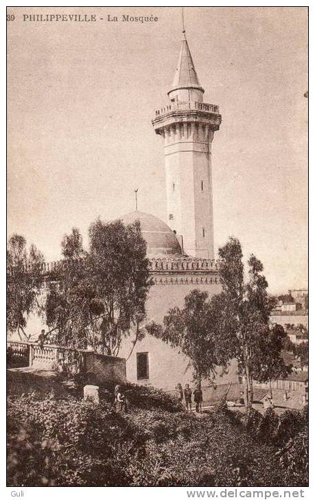 PHILIPPEVILLE  - (Algérie)- Constantine - La Mosquée-PRIX FIXE- société Alsacienne des Arts Photomécaniques n°39-