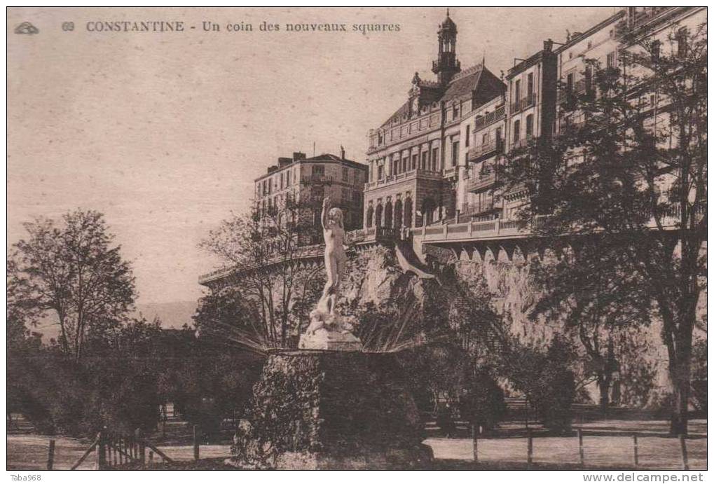 CPA UN COIN DES NOUVEAUX SQUARES.