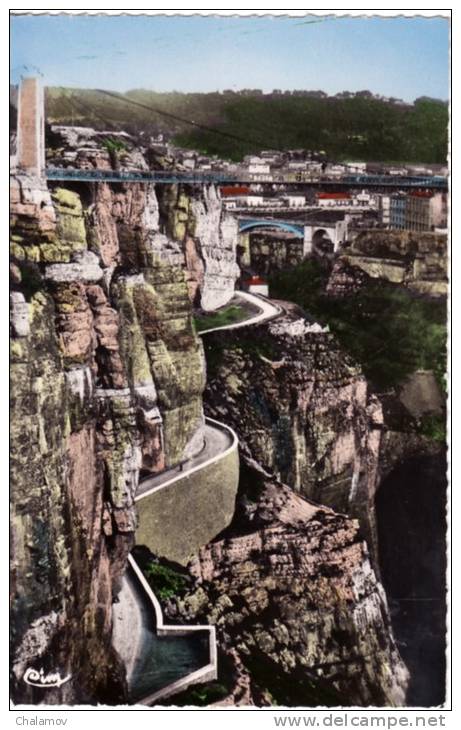 CONSTANTINE - Route de la Corniche