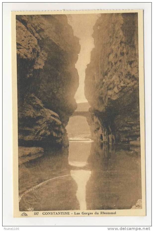 constantine les gorges  du  rhummel