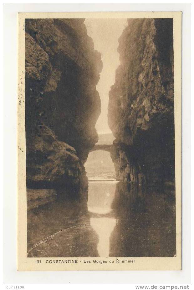 constantine les gorges du rhummel
