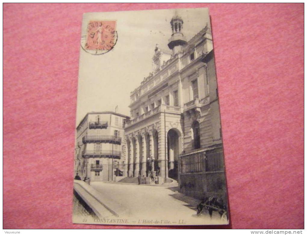 cpa ALGERIE--CONSTANTINE--hot el de ville