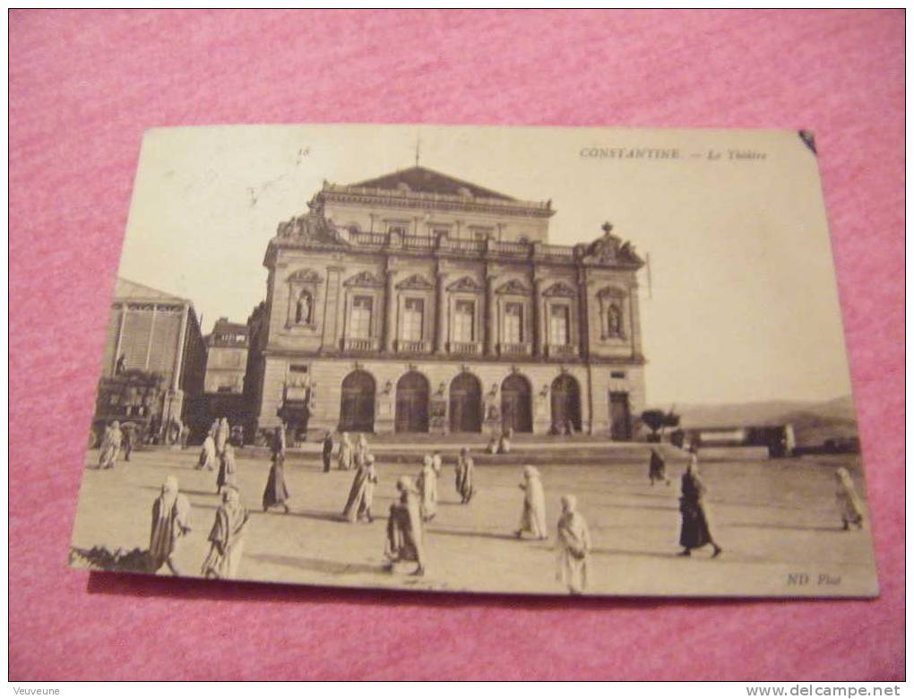 cpa ALGERIE--CONSTANTINE--le theatre