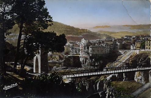 CP - Algérie . Constantine . 1957 . Le Rhummel .