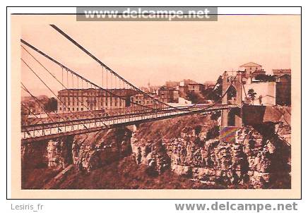 CPA - CONSTANTINE - 16/20 - PONT SIDI M´EID - VUE PRISE COTE EST