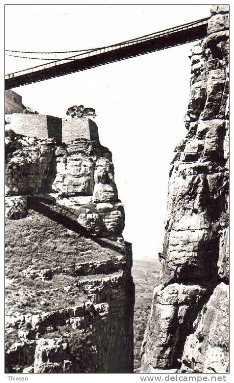 Algerie. Constantine. Gorges  de Sidi M´Cid ( CPSM Sirecky 16 ).