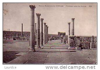Algérie  ruines romaines de Timgad
