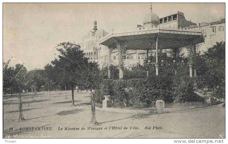 Algérie. Constantine. Kiosque à musique ( ND Photo 96 )