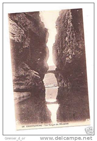 Les gorges du Rhummel