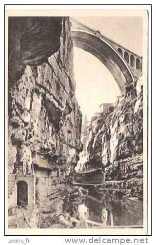 CPA - L´ALGERIE - CENTENAIRE EN 1930 - CONSTANTINE - LE PONT DE SIDI RACHED - S. P. G. A.