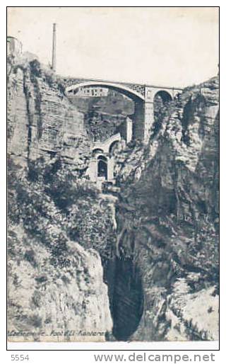 cpa afrique algerie   contantine pont d el kantara