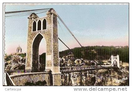 Constantine pont suspendu de sidi m' cid le monument aux morts CPM ou CPSM