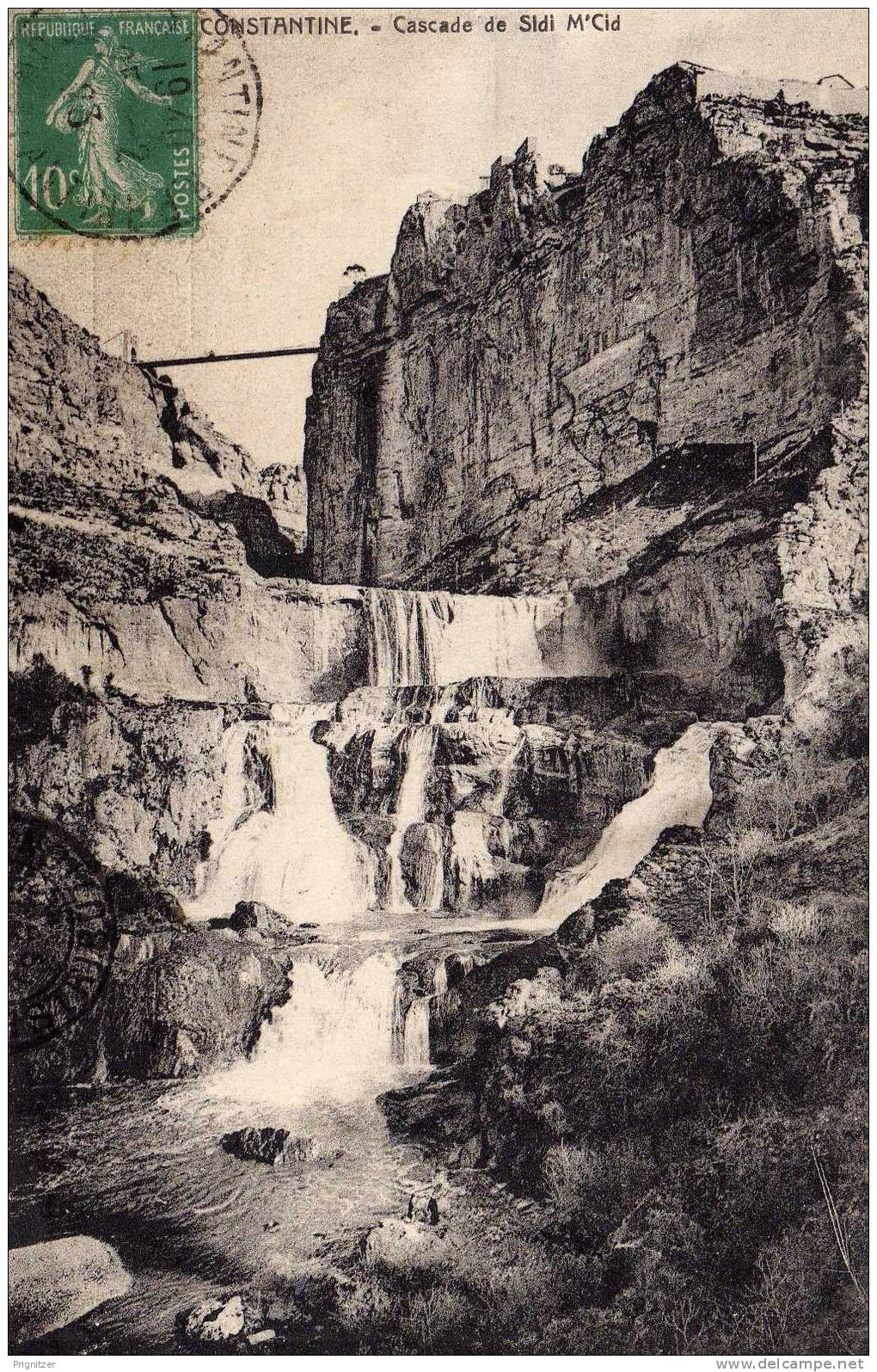 ALGERIE CONSTANTINE    Cascade de SIdi M´ Cid