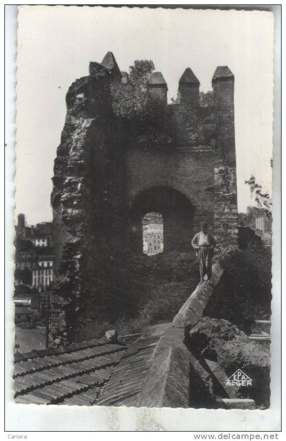 CPSM BOUGIE RUINES D UNE TOUR