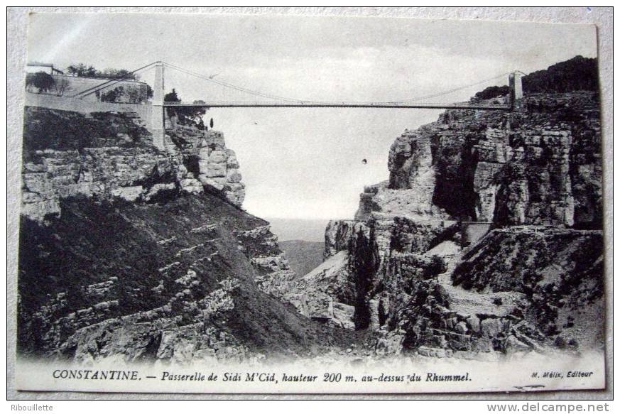 Algérie CP N° AB676 - Constantine - CPA/E