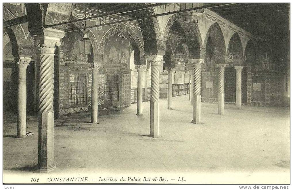 CONSTANTINE.  Intérieur du Palais Bar-el-Bey