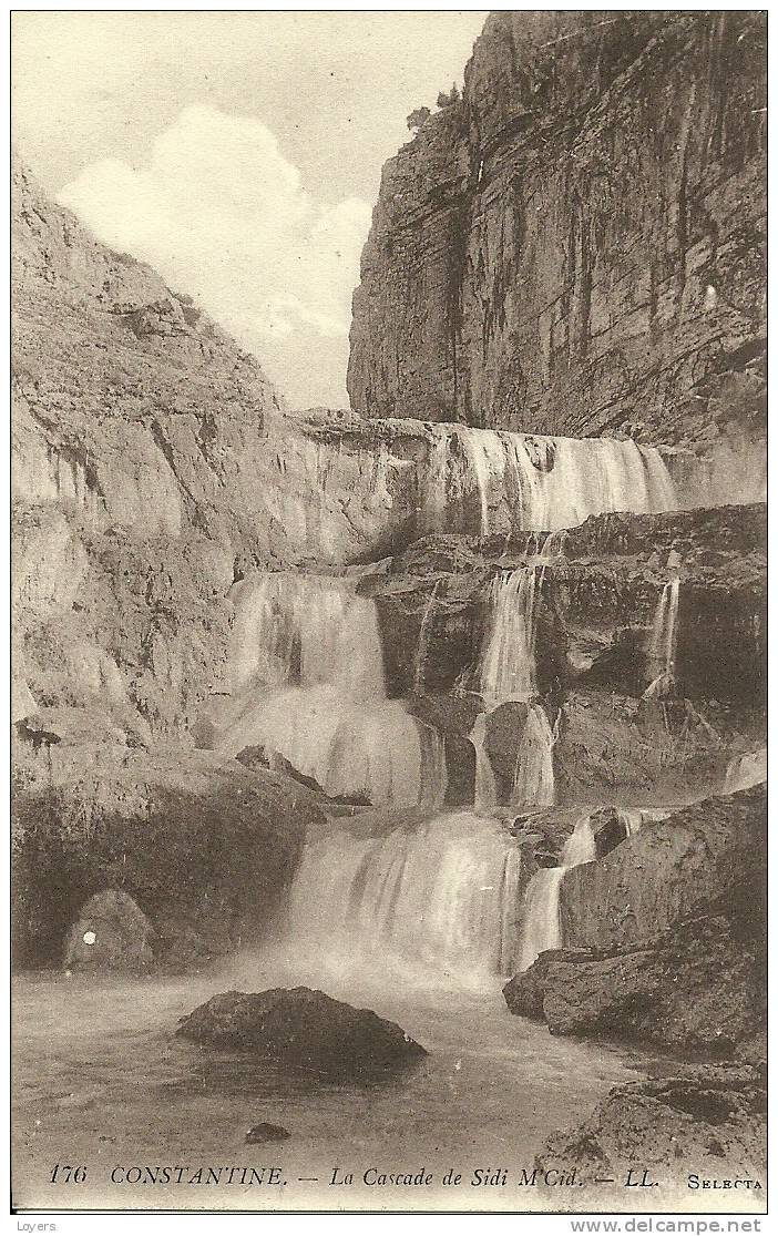 CONSTANTINE.  -   La Cascade de Sidi M'Cid.