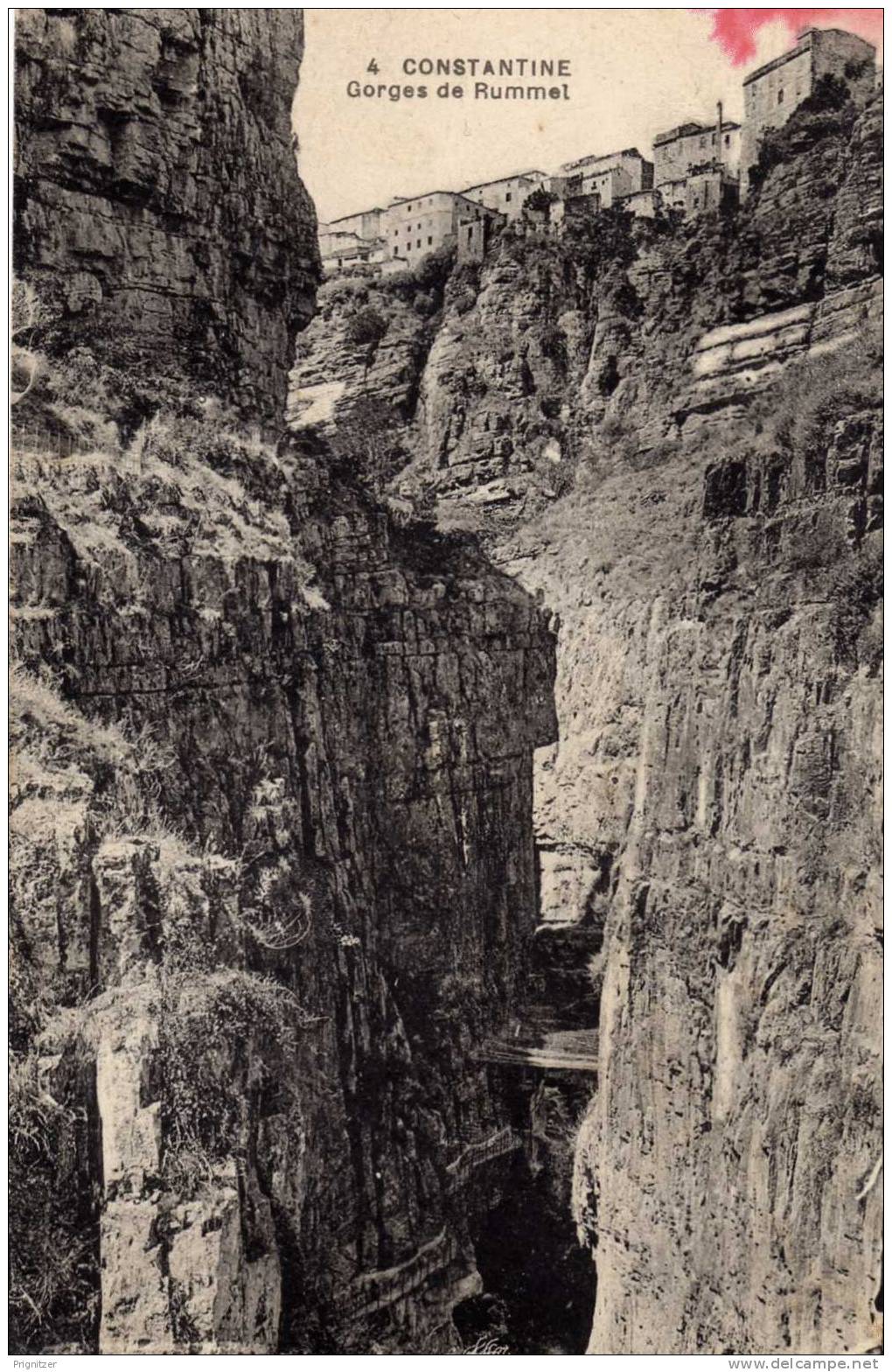 ALGERIE  CONSTANTINE    Gorges du Rummel