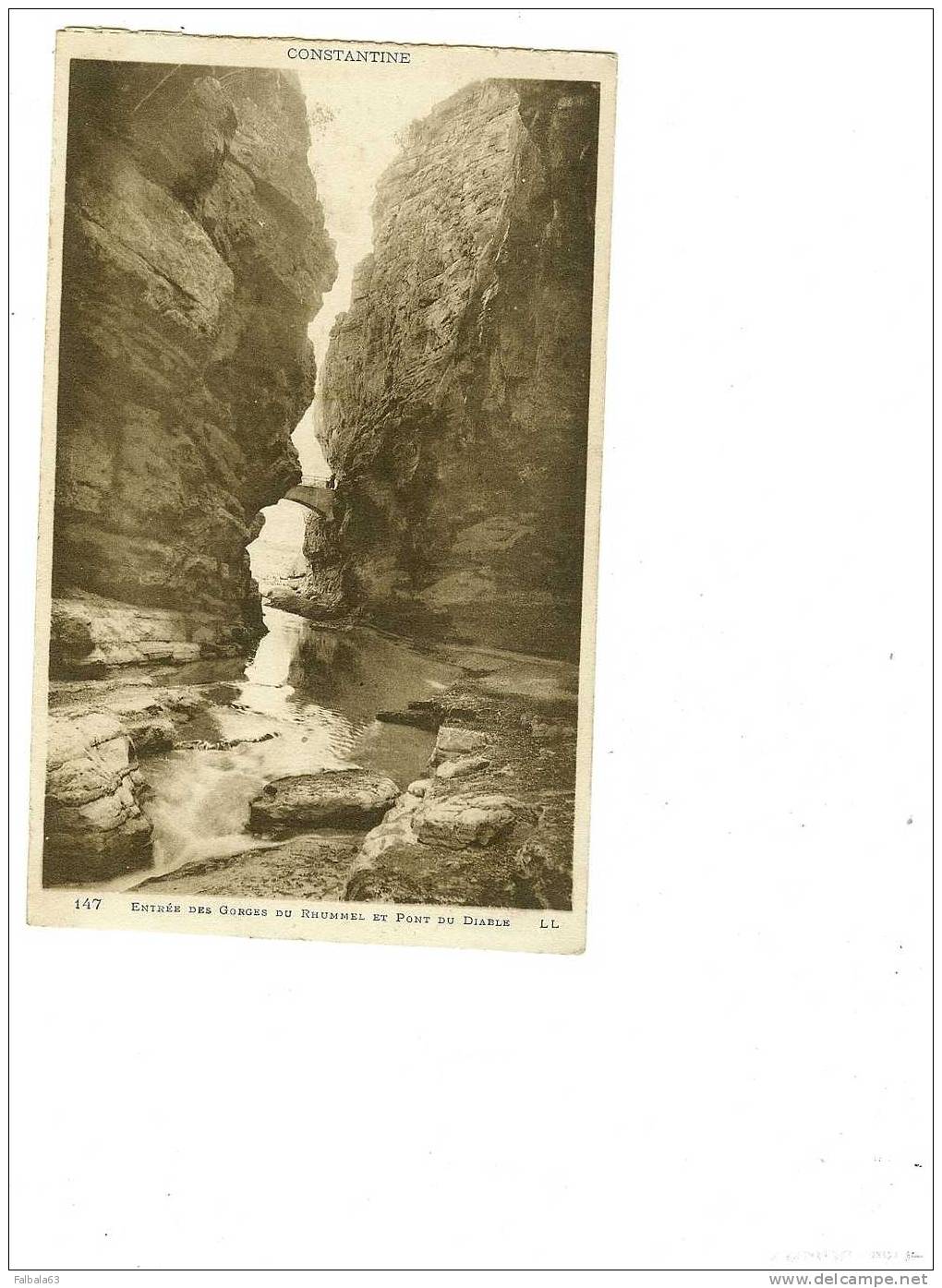 ++Constantine Entrée des gorges du Rhummel et Pont du Diable