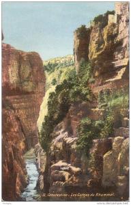 CONSTANTINE - LES GORGES DU RHUMMEL