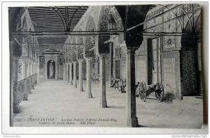 Algérie - CP N° 653G - Constantine, Ancien Palais d'Hadj Ahmed Bey, Galerie de Julia Dona - CPA/N