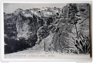 Algérie - CP N° 661G - Constantine, Le Rocher des Martyrs - CPA/N