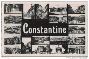 CPSM Algérie - Constantine - Carte multivues