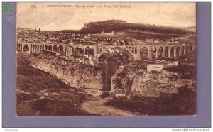 Algérie - Constantine - Vue générale et le pont Sidi Rached - Editeur CAP N° 1