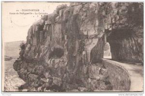 CONSTANTINE - Route de Philippeville - La Corniche