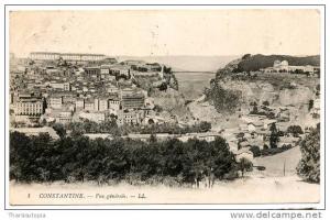 CP ALGERIE ORAN Vue générale de Santa Cruz