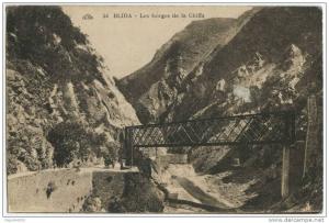 BLIDA - Les Gorges de la Chiffa