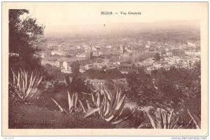 1934 ALGERIE BLIDA VUE GENERALE
