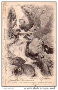 CPA BLIDA - LES GORGES DE LA CHIFFA - RUISSEAU DES SINGES