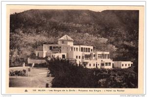 Algérie - Blida - Les Gorges de la Chiffa - Ruisseau des singes - L'hôtel du Rocher - Editeur CAP N° 123