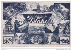 BLIDA 1927 Carte Souvenir 13 vues dont animées