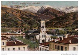 BLIDA 1926 l´Eglise et la Montagne