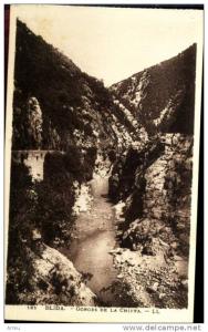 CPA - Algérie - BLIDA - Gorges de la Chiffa - Neuve -