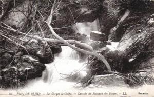 ALGERIE.Blida.Gorges de La Chiffa.Cascade du ruisseau des singes.