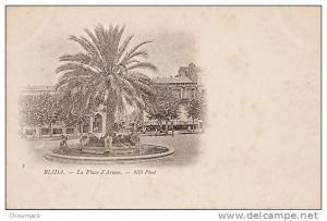 BLIDA 1900 LA PLACE D´ARMES