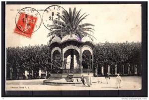 Algérie - Blida - Place d'Armes - Kiosque