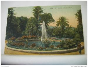 ALGERIE - BLIDA - JARDIN BIZOT (EDITION C.A.P. STRASBOURG N° 31)