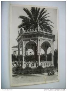 ALGERIE - BLIDA -  LE KIOSQUE DE LA PLACE D'ARMES - 1956 (EDITION C.A.P. PARIS N° 5)