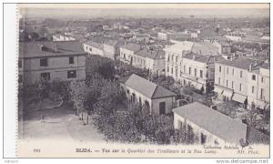 cpa-alg-blida--vue sur le quartier des tirailleurs et la rue Lamy