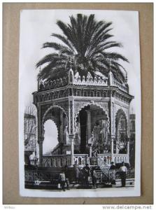 CPSM 1949 BLIDA KIOSQUE DE LA MUSIQUE